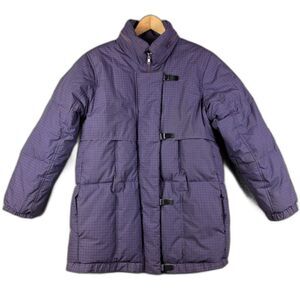 Vintage Gallery Duck Down Waterfowl Puffer Jacket Ski Coat Womens S‎ Purple Coat